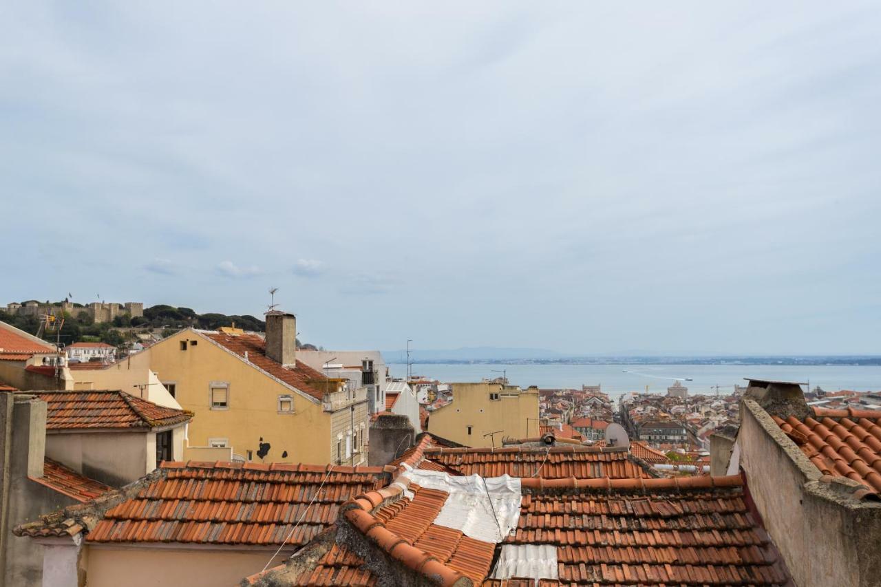 Rossio Penthouse Three-Bedroom Apartment W/ River View And Parking - By Lu Holidays Lisboa Kültér fotó
