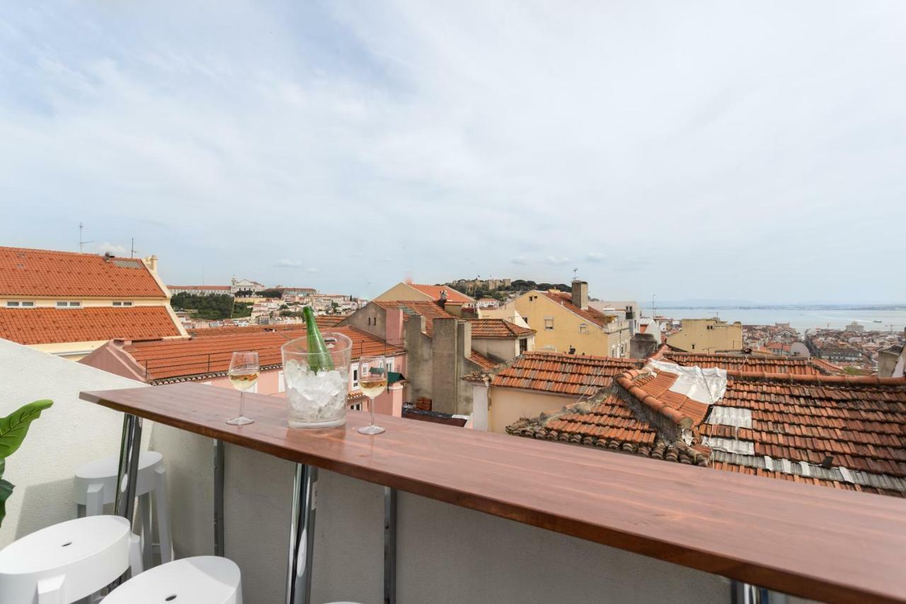 Rossio Penthouse Three-Bedroom Apartment W/ River View And Parking - By Lu Holidays Lisboa Kültér fotó